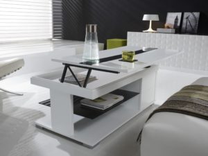 table basse relevable extensible